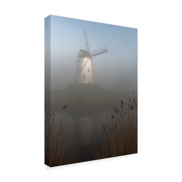 Elisabeth Wehrmann 'Foggy Morning' Canvas Art,24x32